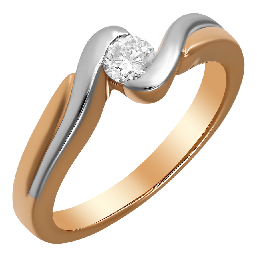 Кольцо, золото, бриллиант, RD-6273M
